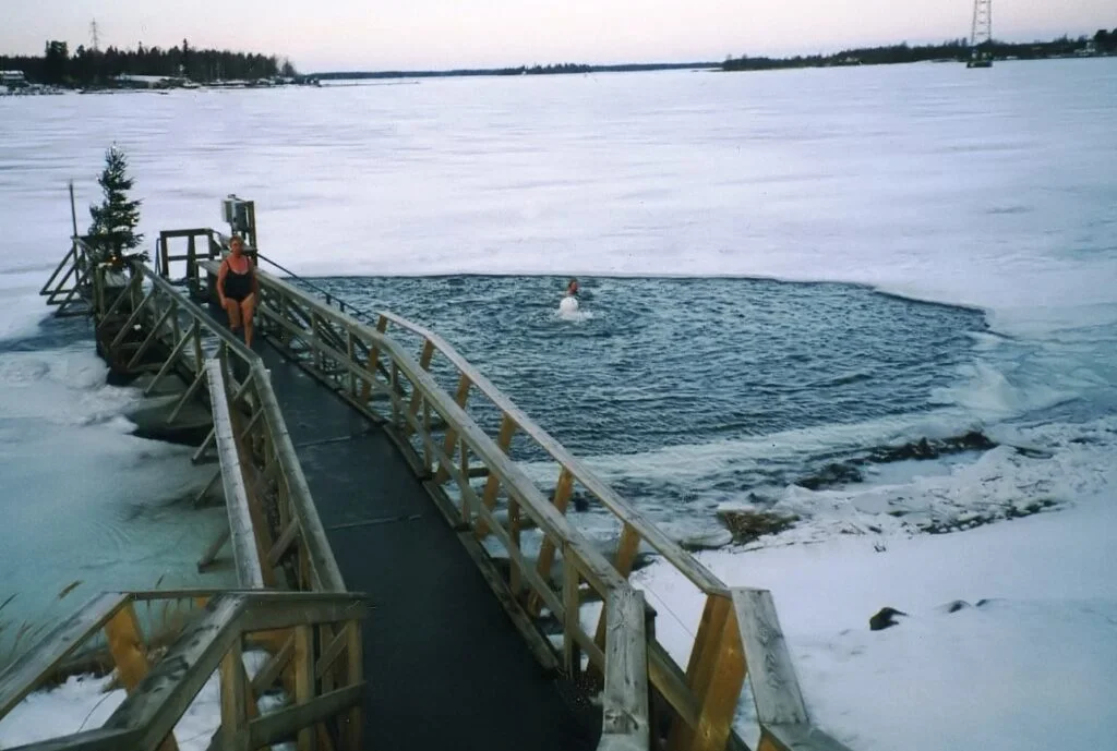 Зимове купання.