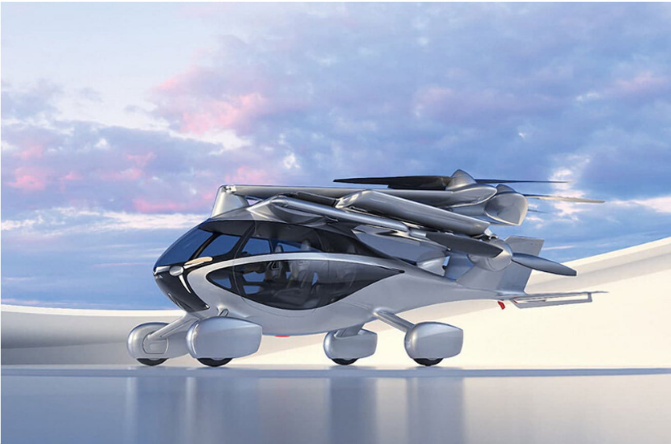 Летючий автомобіль ASKA.