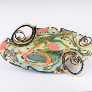 Frog and Butterfly Tray