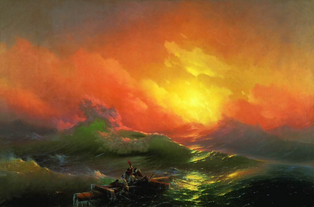 devyatyj val i. k. ajvazovskyj 1850 - Особистості - 50Plus