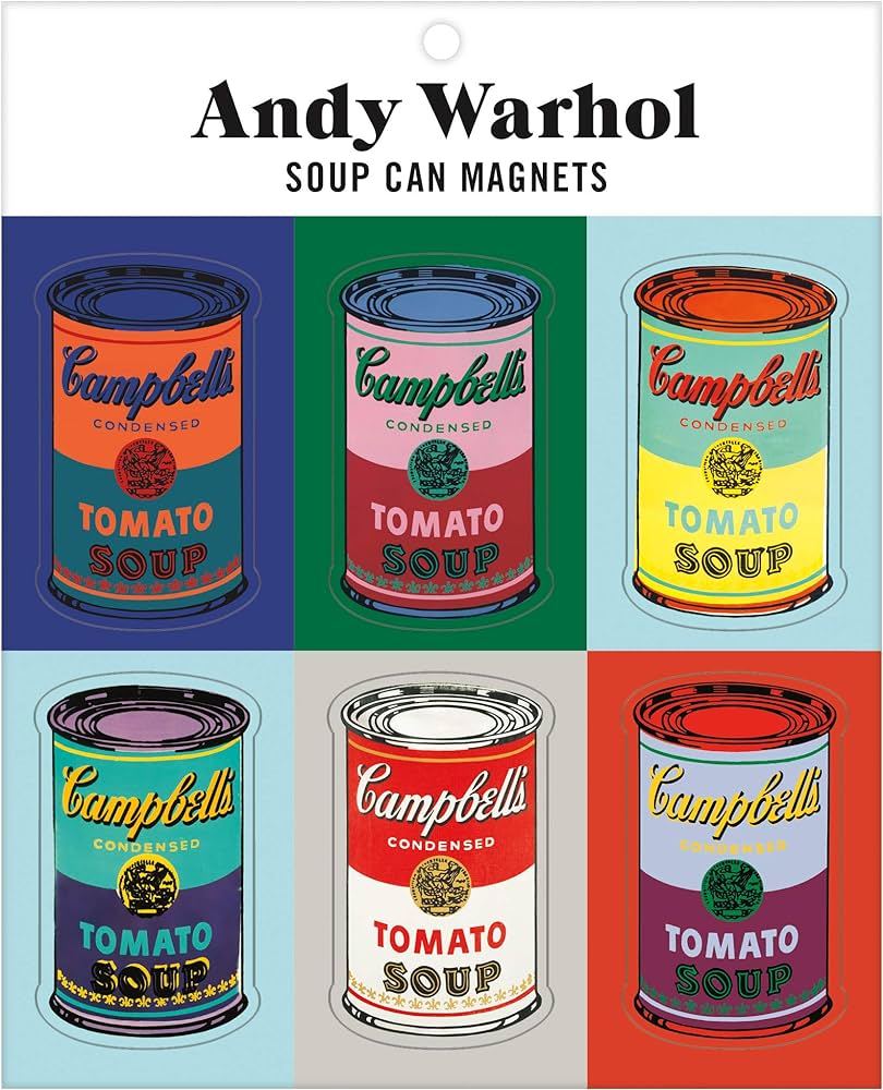 Andy Warhol Soup Can Magnets