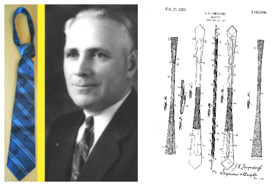 Джесси Лангсдорф и патент галстука