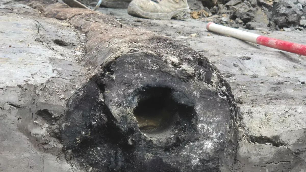 дерев’яний водопровід давніх римлян