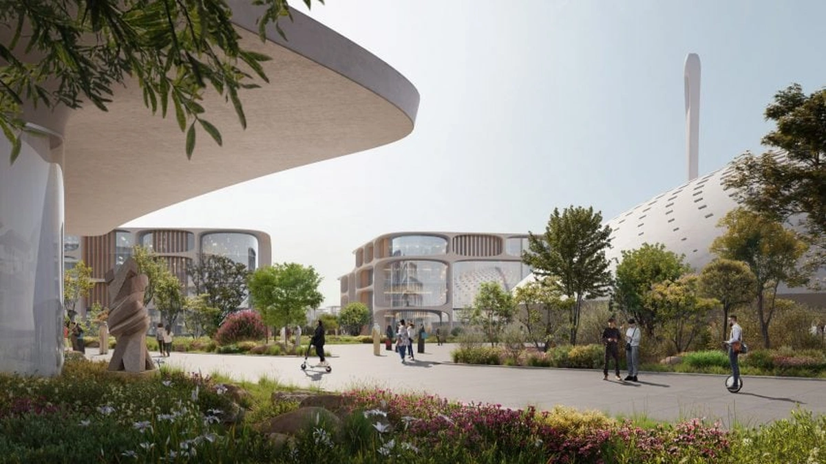 Доріжки, обсаджені деревами