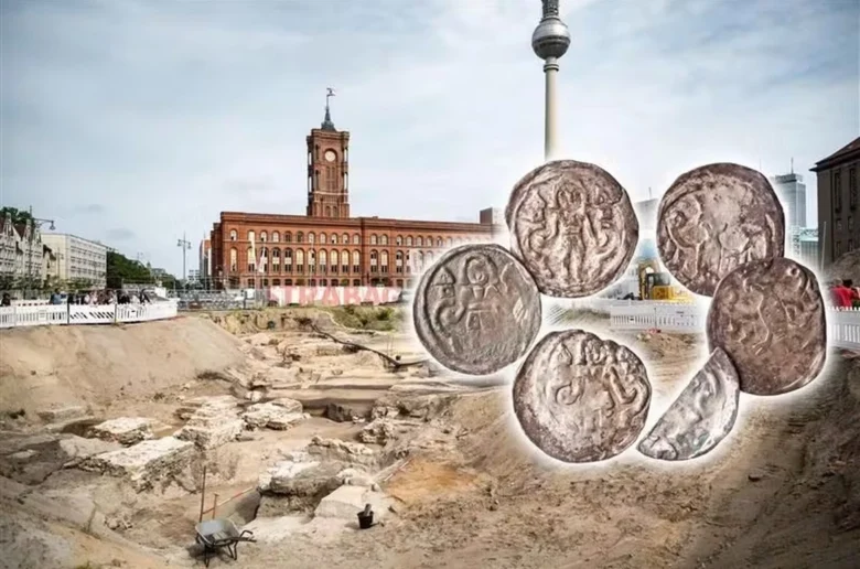 У центрі Берліна розкопали рідкісний скарб монет XIII століття