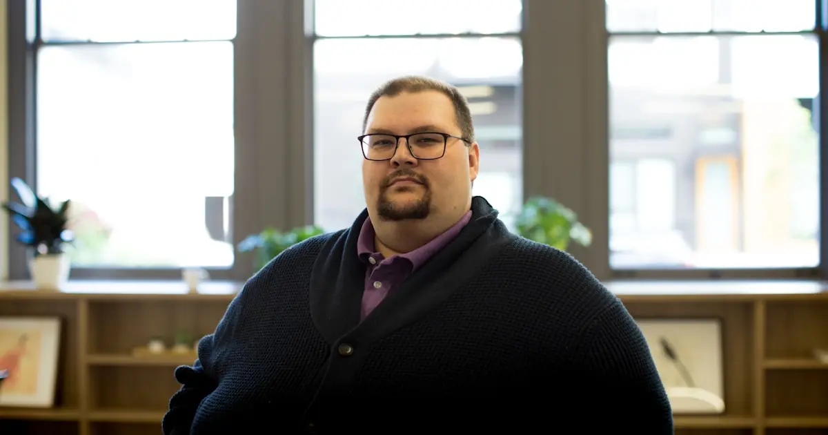 товстий чоловік