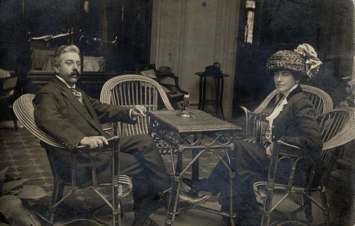 Соломія Крушельницька і Чезаре Річчоні