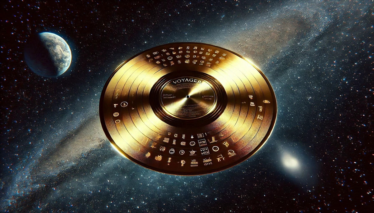 На борту космічних зондів «Вояджер-1» та «Вояджер-2» розмістили знамениті «Золоті платівки»