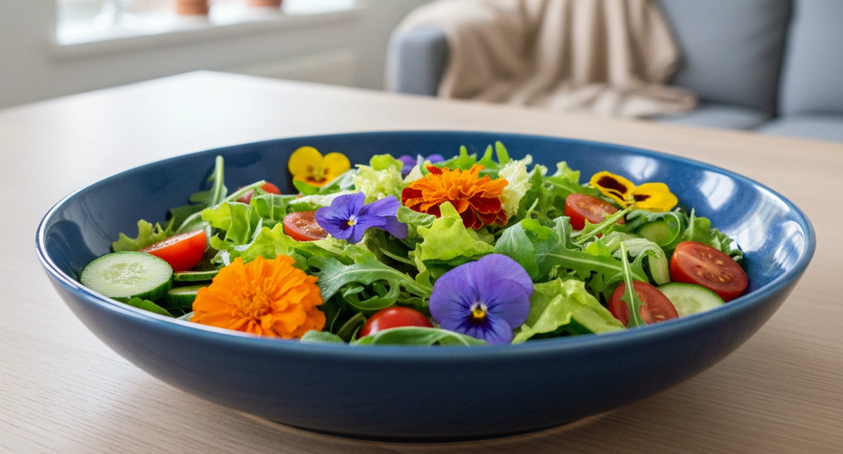 Їстівні квіти які квіти можна їсти, користь, рецепти та безпека