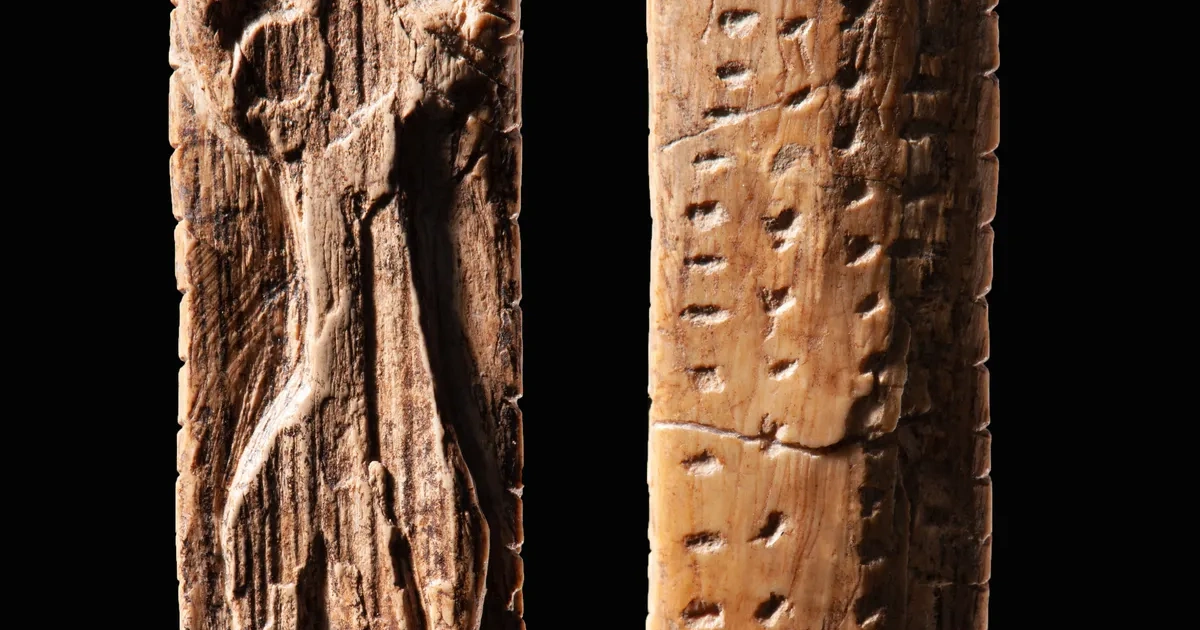 Зображення, вирізьблені мисливцями-збирачами на палеолітичних предметах