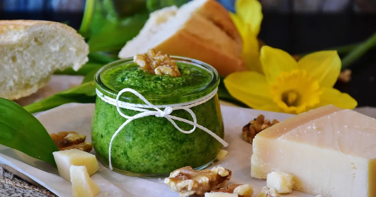 соус песто из черемши