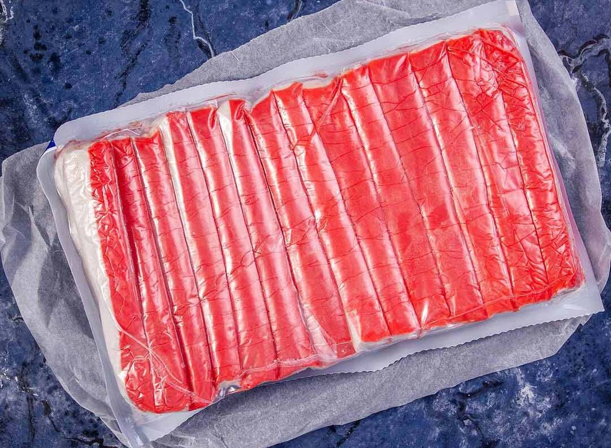 Упаковка крабових паличок