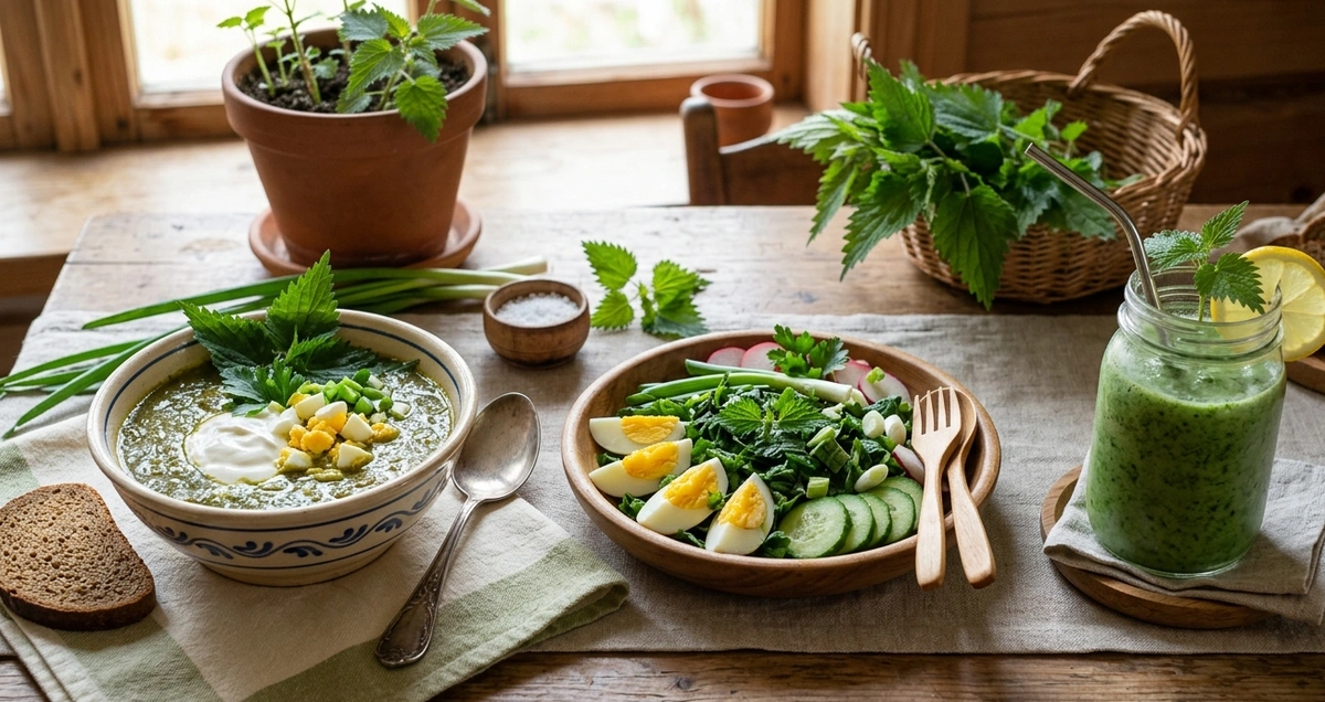 Їстівна кропива: рецепти страв і правила приготування