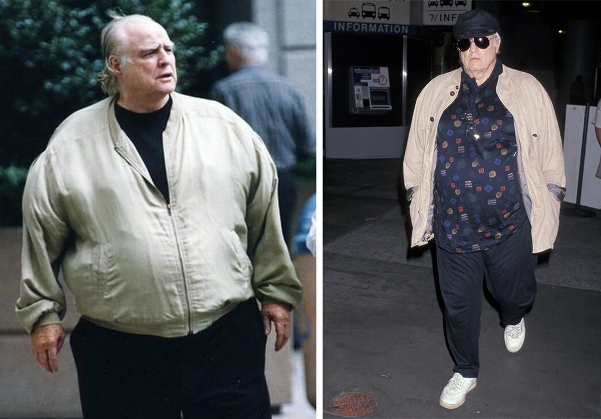 Марлон Брандо вагою 140 кг