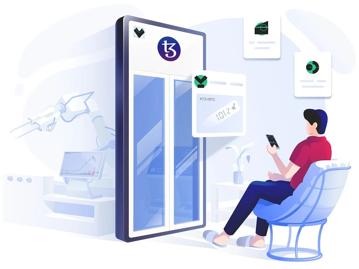 людина сидить зі смартфоном і спілкується з ШІ