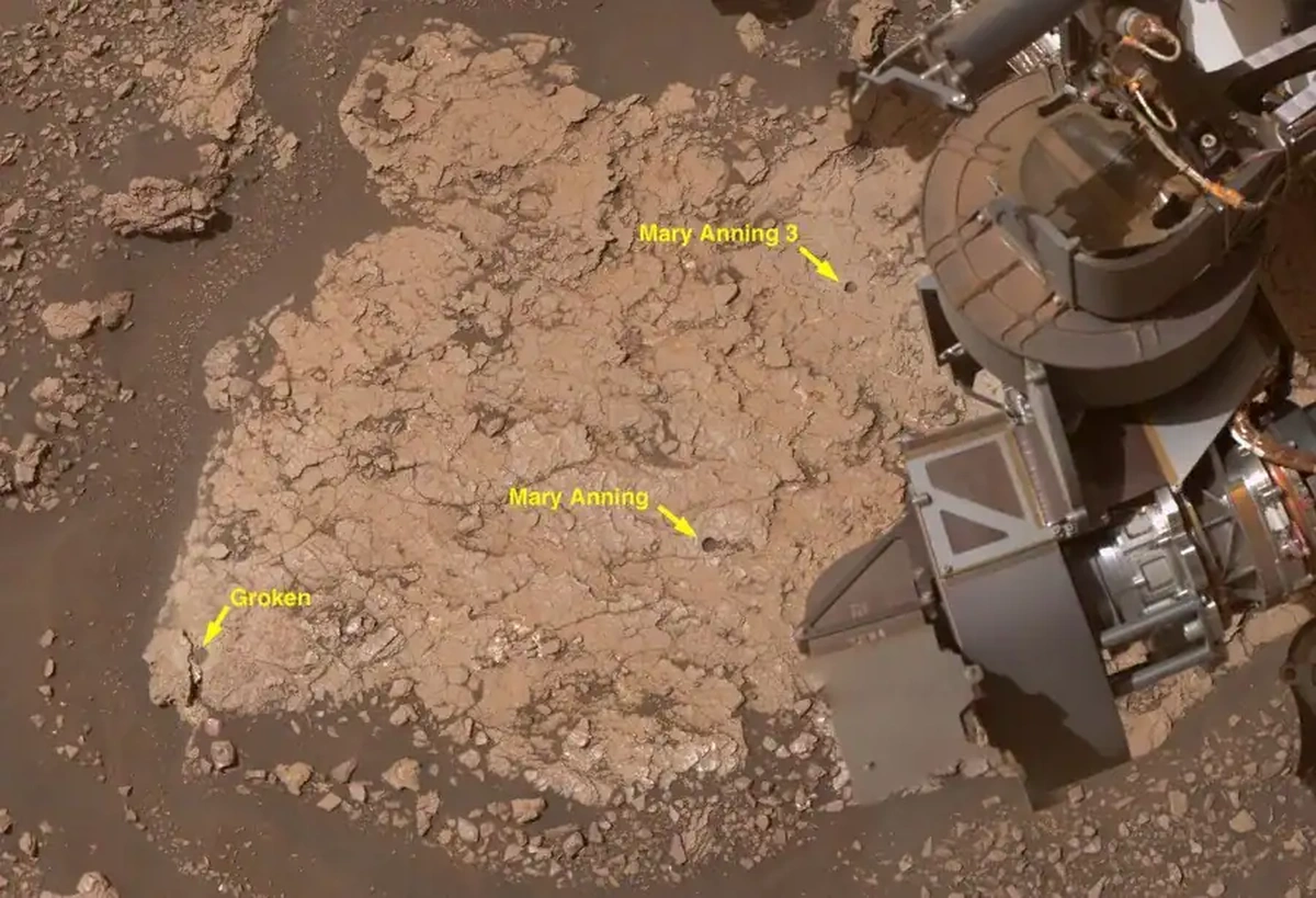 Марсохід Curiosity знайшов у марсіанській породі нові органічні молекули
